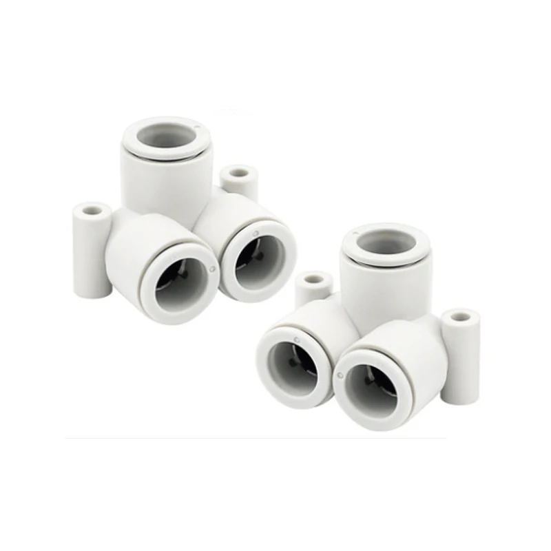 Pneumatic Fitting KQ2LU Series Pneumatic Equal Diameter Partial Three-Way Joint KQ2LU04-00/06-00/08-00/10-00/12-00A