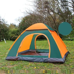 Camping Outdoor One-touch Automatic Pop-up Tent 2-3-person Two-door Tent Shade Camping Climbers Fishing