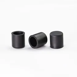 Black 3mm-9.7mm Silicone Rubber Round Caps Protection Gasket Dust Seal End Cover Caps For Pipe Bolt Furniture