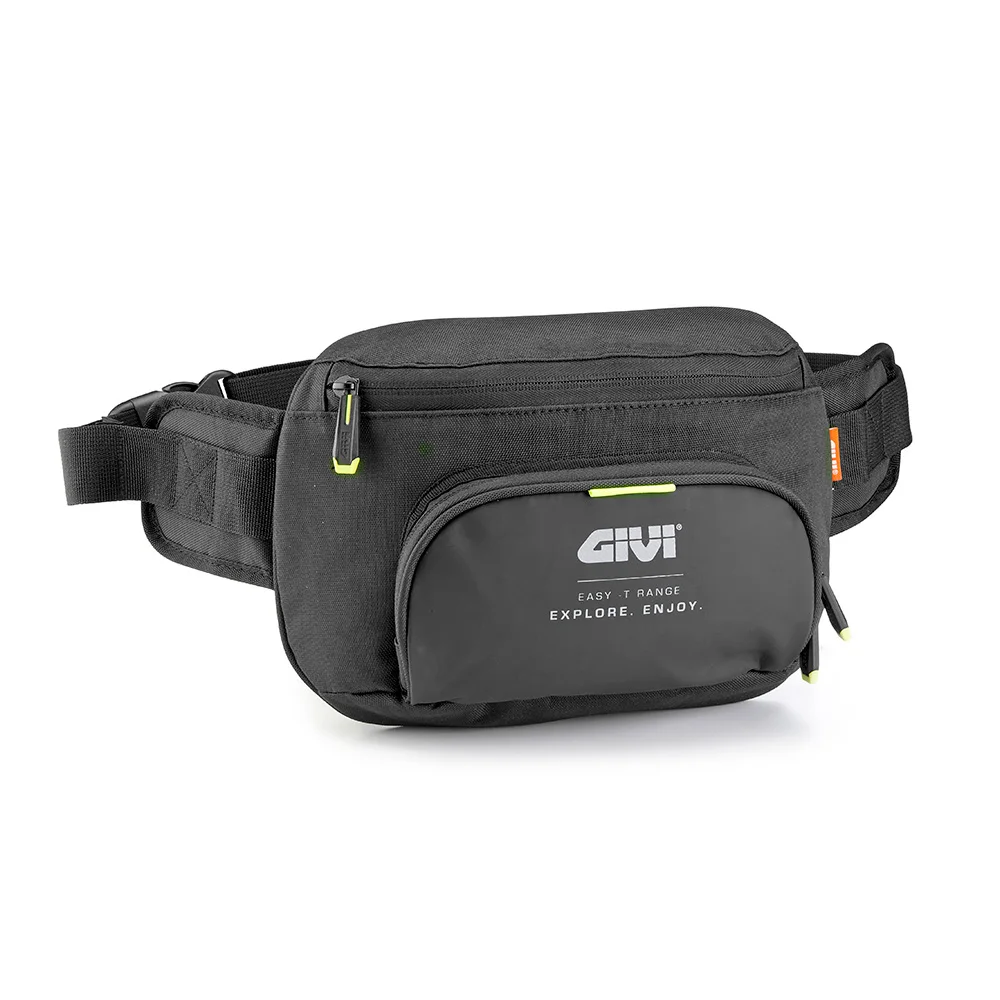 GIVI EA145B Easy Bag, black motorcycle waist Bag, 2 litres, motorcycle maximum load 1 Kg