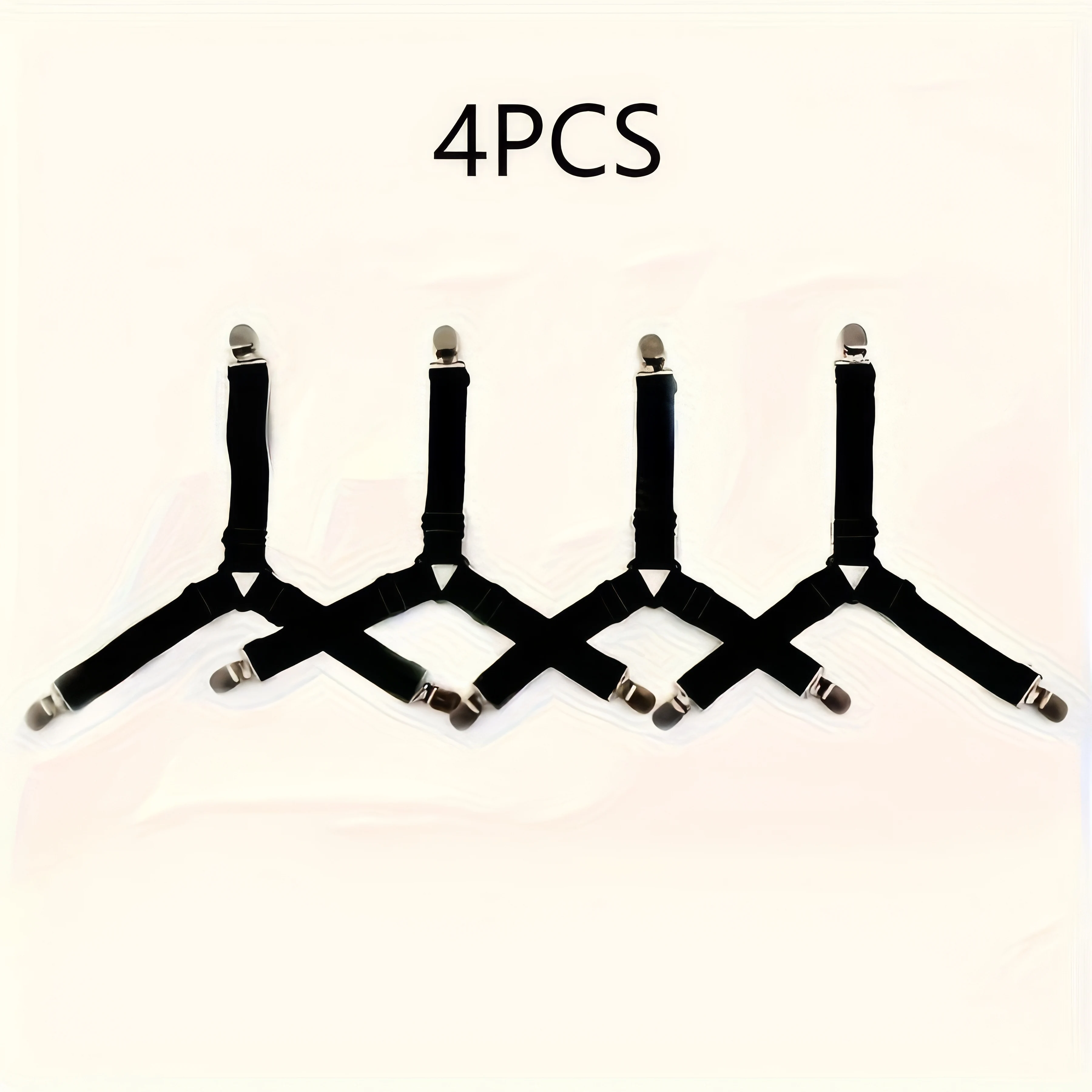 4-Pack Triangle Mattress Non-Slip Fixators, Convenient Fast Use, Prevent Mattress Shifting