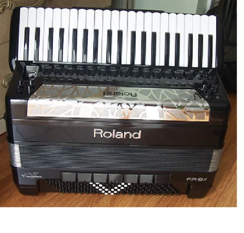 Desconto em Vendas Quentes para Acordeão Original 2026 Roland V Dall-ape FR 8X Preto, Acordeão Eletrônico, COMPRE 2 LEVE 1 GRÁTIS