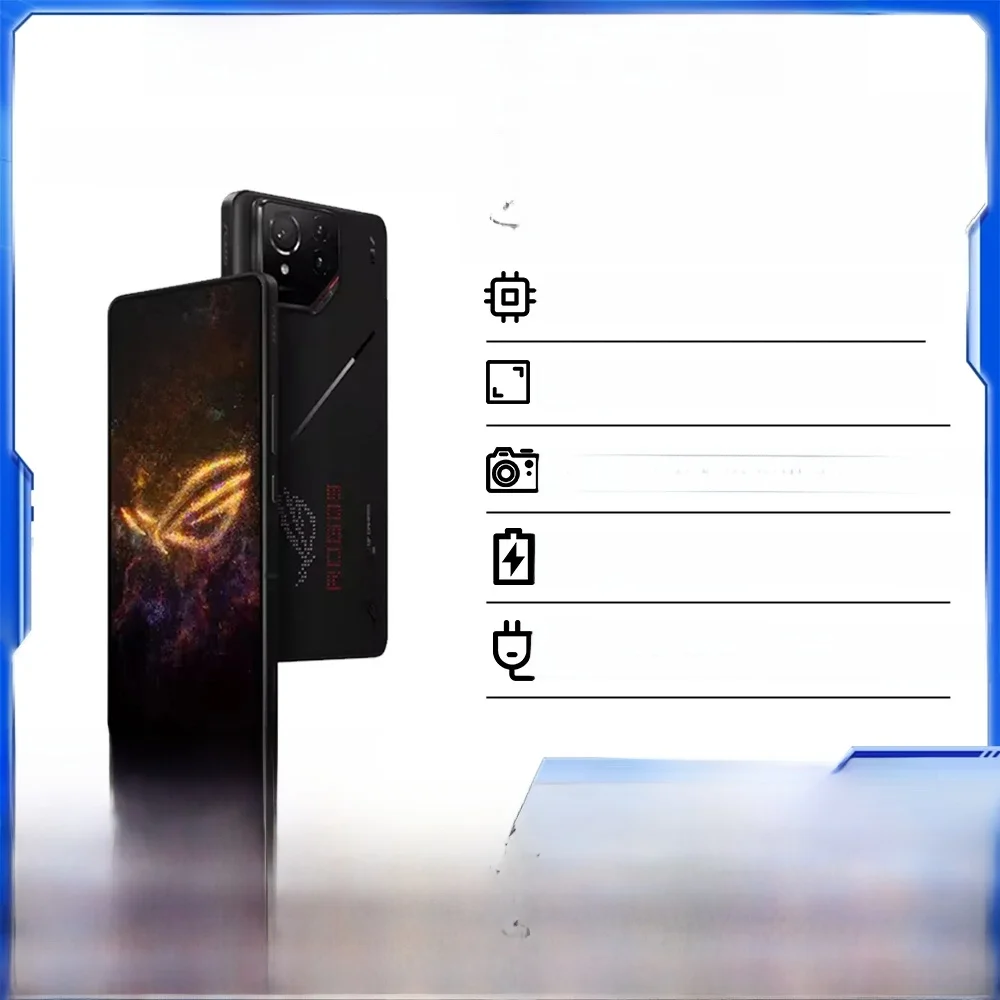 ASUS ROG Phone 9 Pro Smartphone China Version Snapdragon 8 Elite 6.78‘’ 185Hz AMOLED Display 5800mAh NFC Mobile Phone