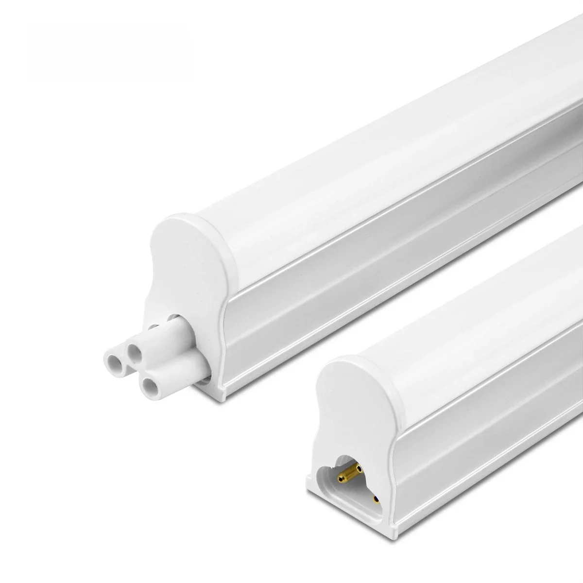 Barre lumineuse LED en aluminium 220V 110V T5/T8, Tube Fluorescent 6W 8W pour éclairage de cuisine intérieure, ampoule murale