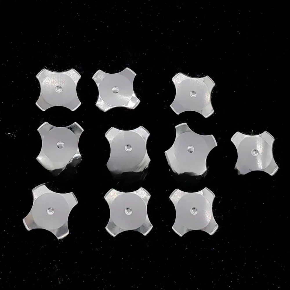 Interrupteur de réinitialisation de dôme en métal en forme de croix, Micro interrupteur à Membrane SPST, bouton Tactile marche/arrêt momentané, 5 6 7 8.4 10 12 14 16 20mm, 10 pièces