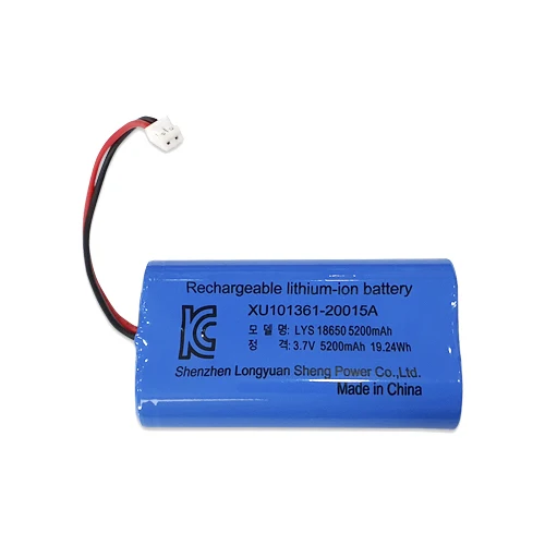 MOBIUS 18650 1S2P 3.7V 5200mAh KC인증 리튬이온 배터리 루메나 무선선풍기 교체용 고용량배터리