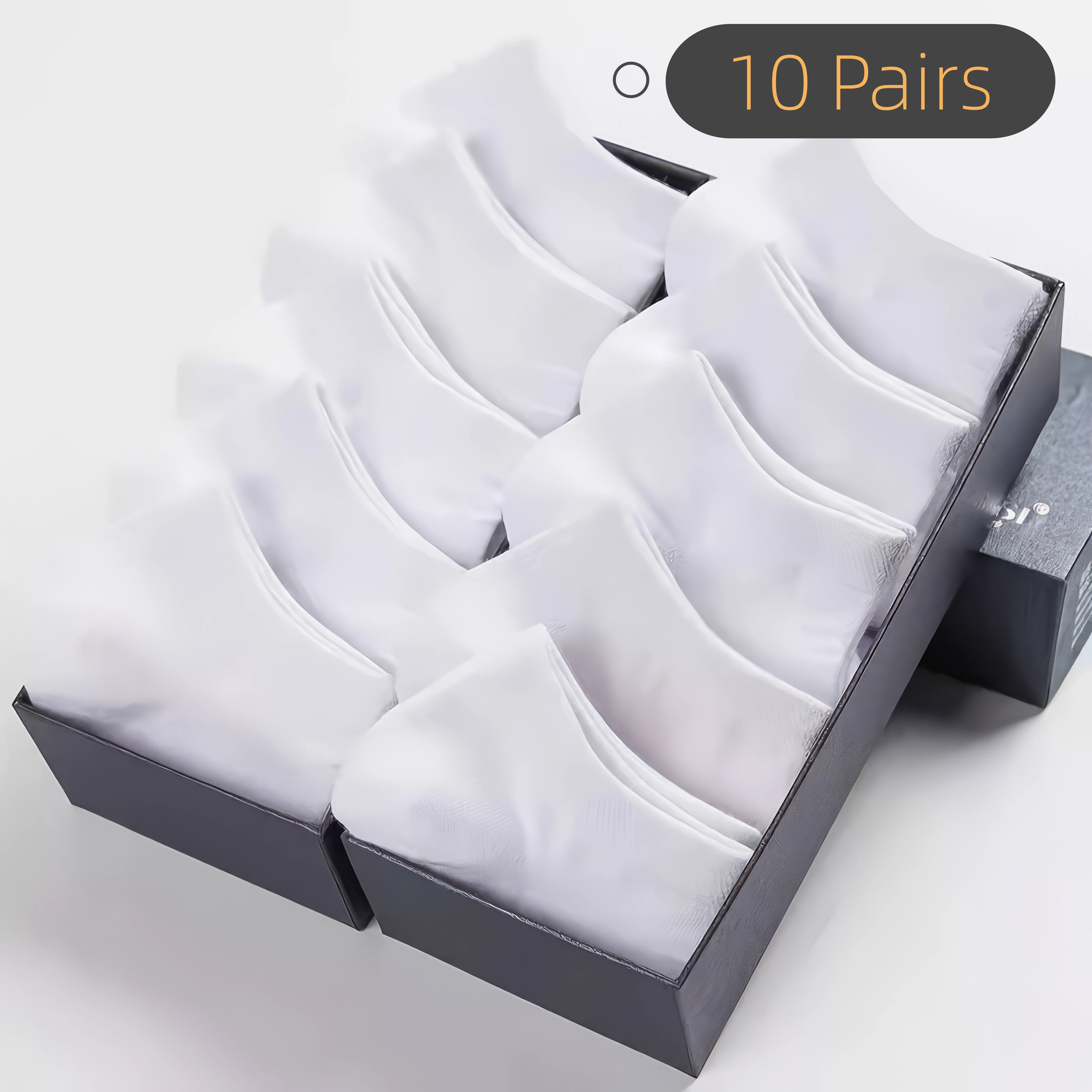 10 paia di calzini comodi per l'equipaggio - Cotone morbido, confezione multipla per uomo e donna - Ottimi per l'abbigliamento casual quotidiano e lo sport