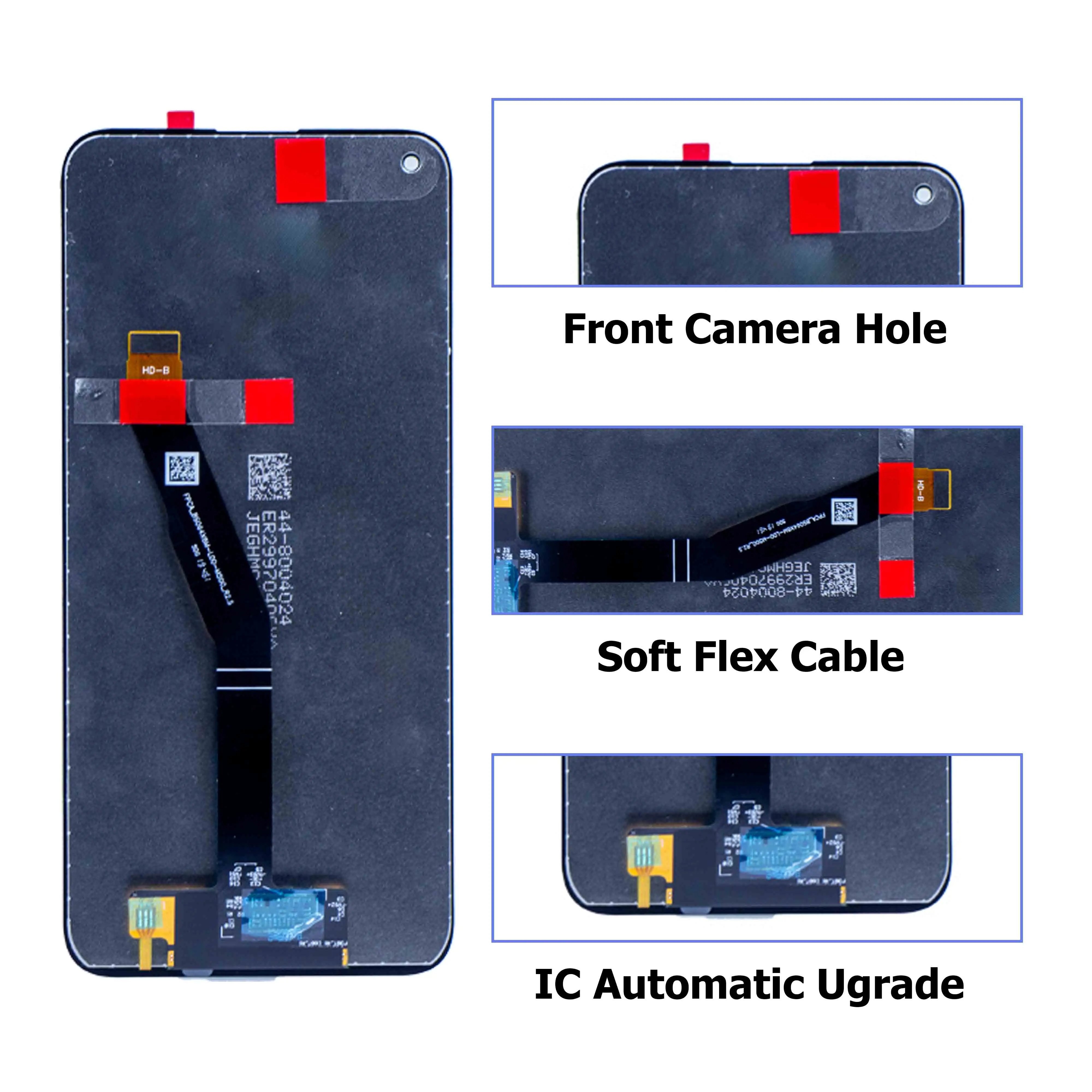 Pantalla de teléfono al por mayor para Huawei P40 Lite E pantalla táctil de tamaño pequeño reemplazo LCD de teléfono para Huawei Y7P 2020 P40 Lite E LCD