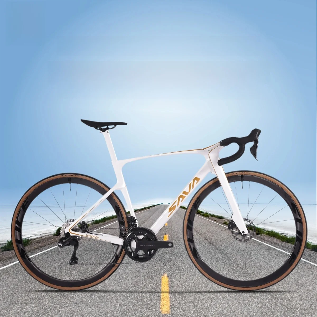 AliExpress SAVA Dream Maker High-End Full Carbon Fiber E-Shift Bike with SHIMAN0 Di2 8170 Kit 24 Speed Race Road Bike