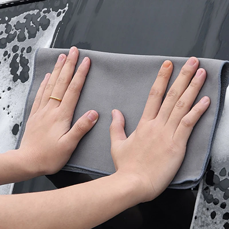 Strong Absorption Scream-resistant suede car wash towel microfine towel towel mop screen towel car cleaning self car wash