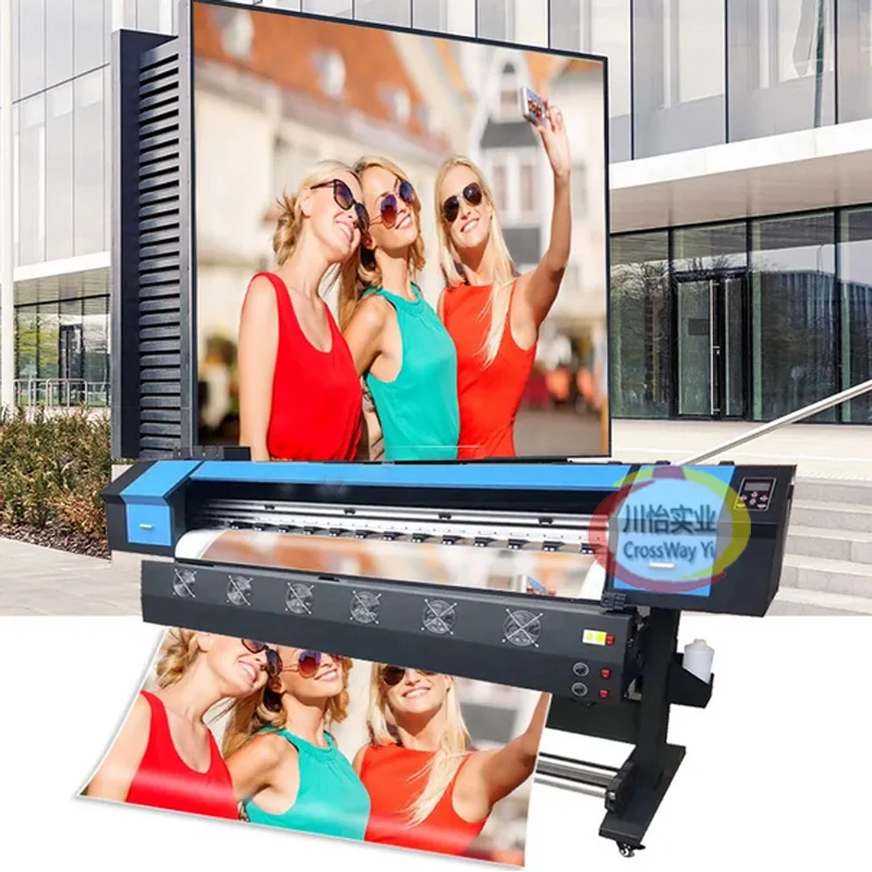 حالة جديدة أصلية 1.6 م 1.8 م I3200 XP600 رأس الطباعة طابعة تنسيقات كبيرة للعلامات الخارجية #1