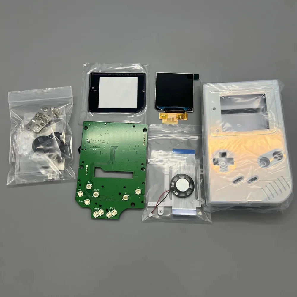 2,45-calowy oryginalny ekran LCD o wysokiej jasności i obudowie do Gameboy GB DMG LCD. Prosta instalacja. Nie trzeba przecinać obudowy — zdjęcie produktu 7