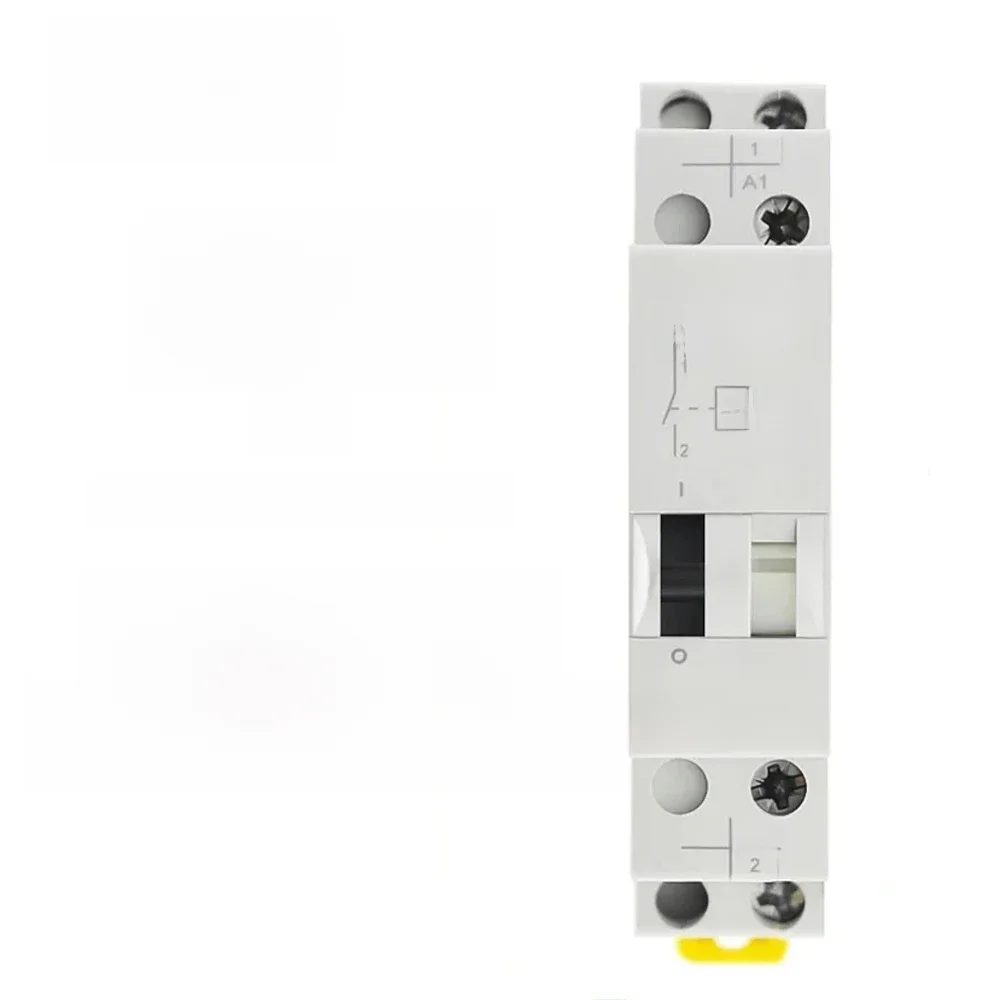 Relais d'impulsion double tension 16A AC230V DC110V 24V, relais de contrôle d'impulsion électrique domestique, relais de contrôle automatique pour Circuit d'éclairage