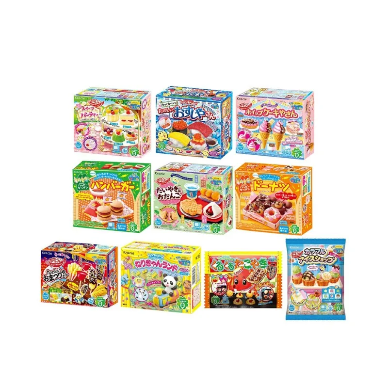 Kracie Popin Cookin DIY Candy Chucherías Hamburguesa 2 cajas