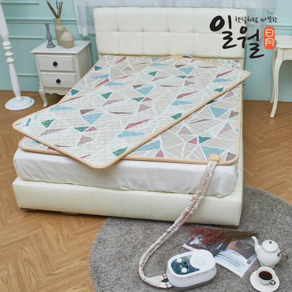 Ilwoul one month triangle dual-mind hot water mat single/Queen/Korea electric blanket hot water mat