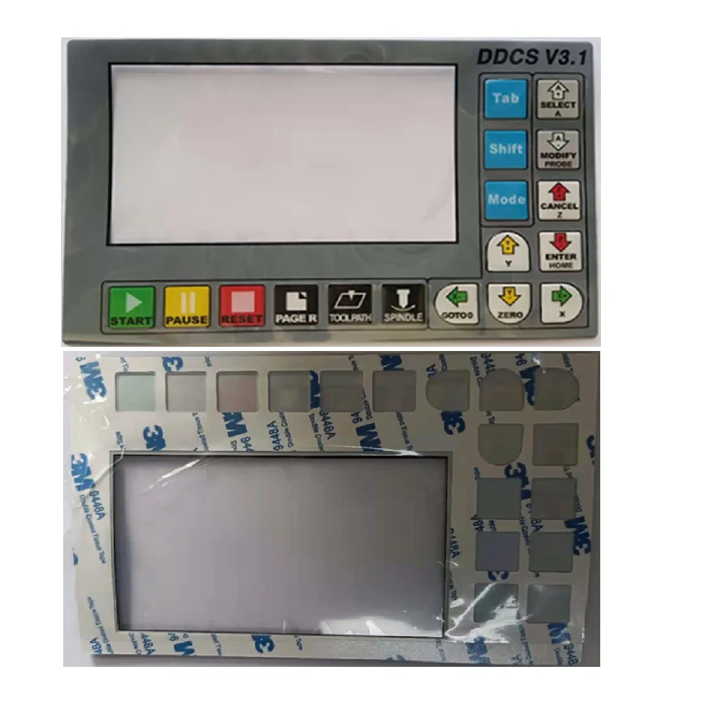 Switch Keyboard Film For DDCS V3.1 CNC Motion Controller Operator Panel Keypad Film Label