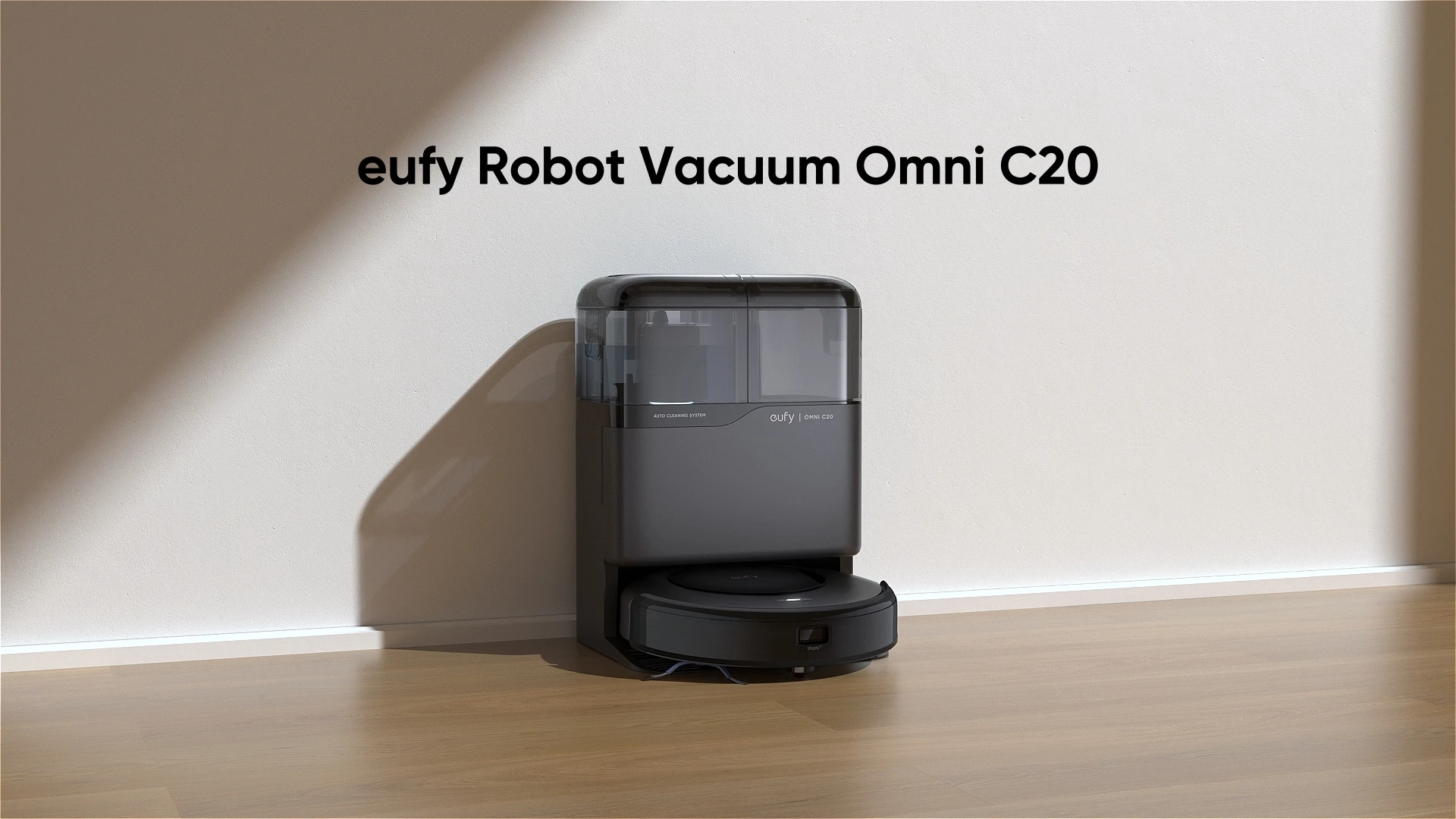 

NEW IN STOCK eufy Omni C20 Robot Vacuum and Mop Combo, All-in-One Station, Auto Mop Washing and Auto Drying for Hands-Free.,/