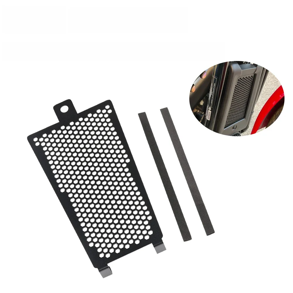Protecteur de radiateur de moto, couvercle de calandre de refroidisseur d'huile pour Harley Softail Fat Boy Glide FLSB Slim FLSL Street Bob 114 FXBBS
