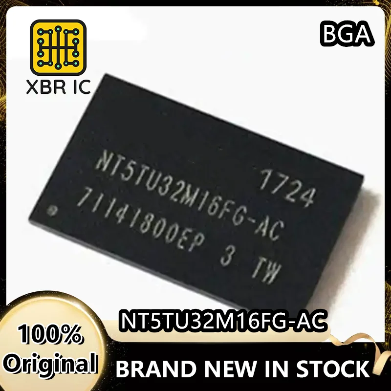 

(10/30 pieces) NT5TU32M16FG-AC NT5TU32M16 memory IC flash memory DDR2 particle chip 512MB new genuine spot delivery fast
