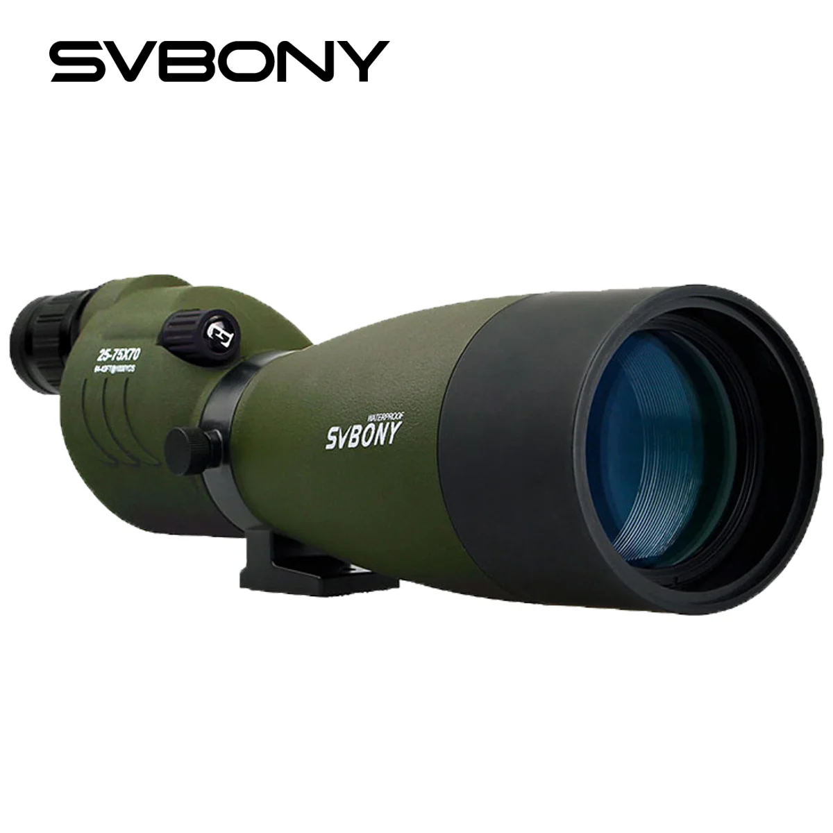 

SVBONY SV17 25-75x70 Spotting Scope Zoom Telescope Spyglass FMC BAK4 Prism Waterproof Powerful Monocular Binoculars for target