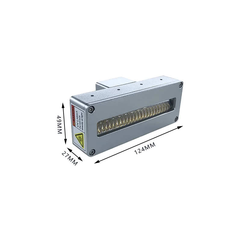 200W Water Cooling LED UV Curing Lamp 385 395nm 12W cm2 100x15mm for Epson Ricoh UV Flatbed Printer LED UV Inkjet Drying Curing