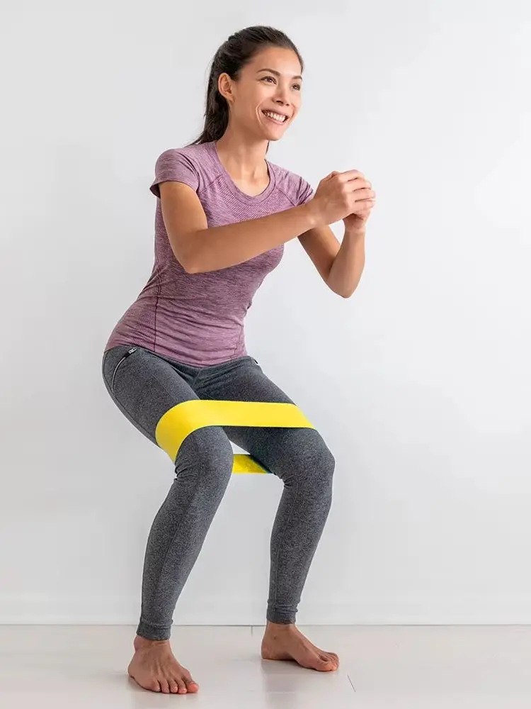 MUST-HAVE Gumy do Ćwiczeń Oporowe Treningowe Mini Bands Fitness Taśma Gimnastyczna Trening Siłowy Joga Fitness Rehabilitacja — 2