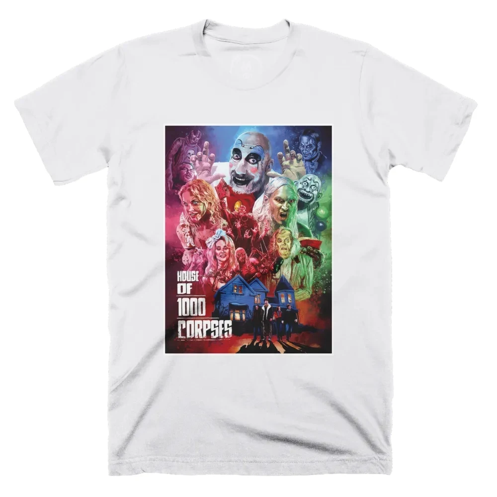 House of 1000 Corpses Rob Zombie Movie T Shirt Unisex Heavy Cotton Tee