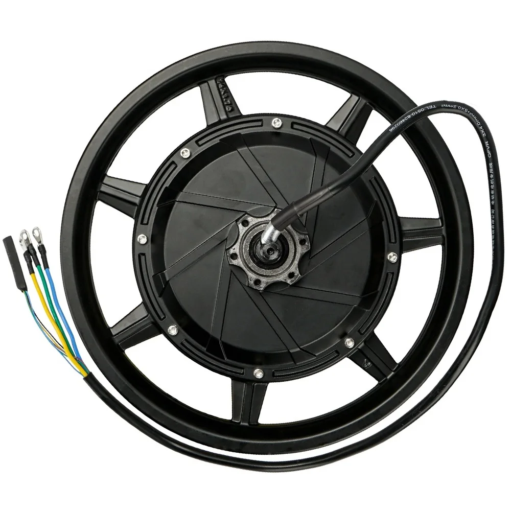 محرك الدراجة الكهربائية 14 بوصة 48 فولت 72 فولت 3500 واط 5000 واط تيار مستمر فرش السيارات مناسبة ل Kugo كيرين B2 سكوتر كهربائي