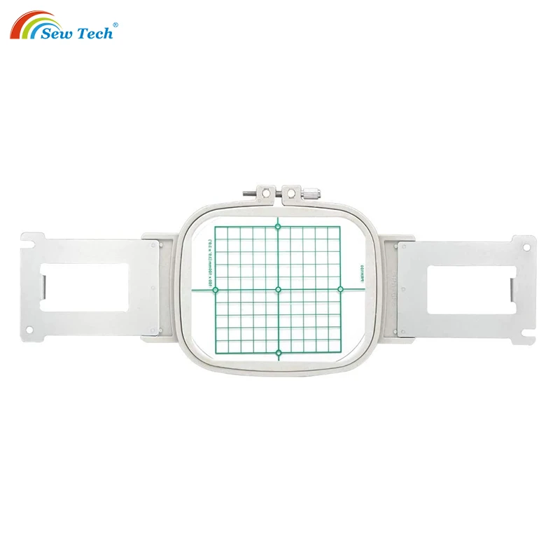 

Sew Tech Embroidery Hoop for Brother PR600 PR1000E PRS100 PR655 Babylock Bmp9 etc, 4x 4in Hoops PRH100 Embroidery Machine Frame