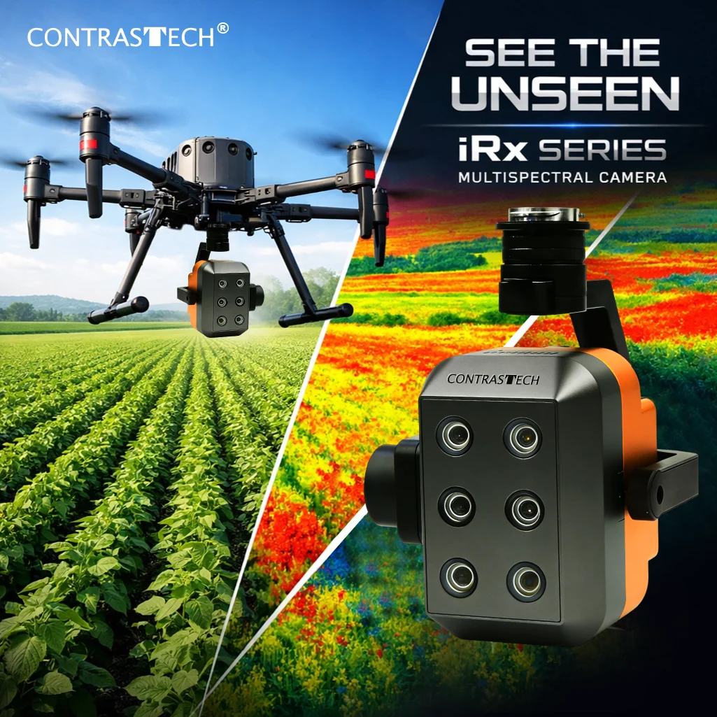 Drone Multispectral Camera RGB NDVI Sensor 4-Band 6-Band Remote Sensing Camera for Agriculture UAV DJI X-Port M300 M350 Compat