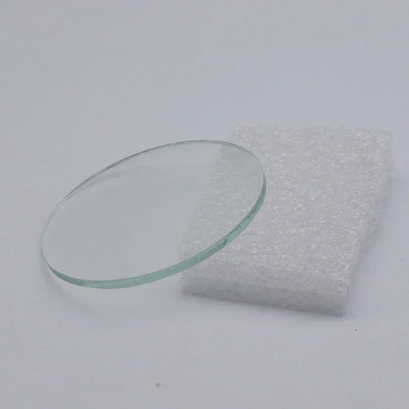 Diamètre 41mm 47mm 50mm 52mm 58mm 60mm lentille en verre lentille plate ronde pour torche LED Downlight lampe de poche phare