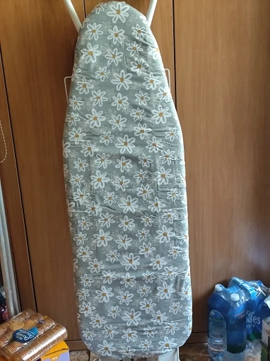 140x50cm Ironing Board Cover Heavy Duty Iron Cover Elastic Edge Heat Reflective For Home Cleaner Tools Ironing Accessorie photo review