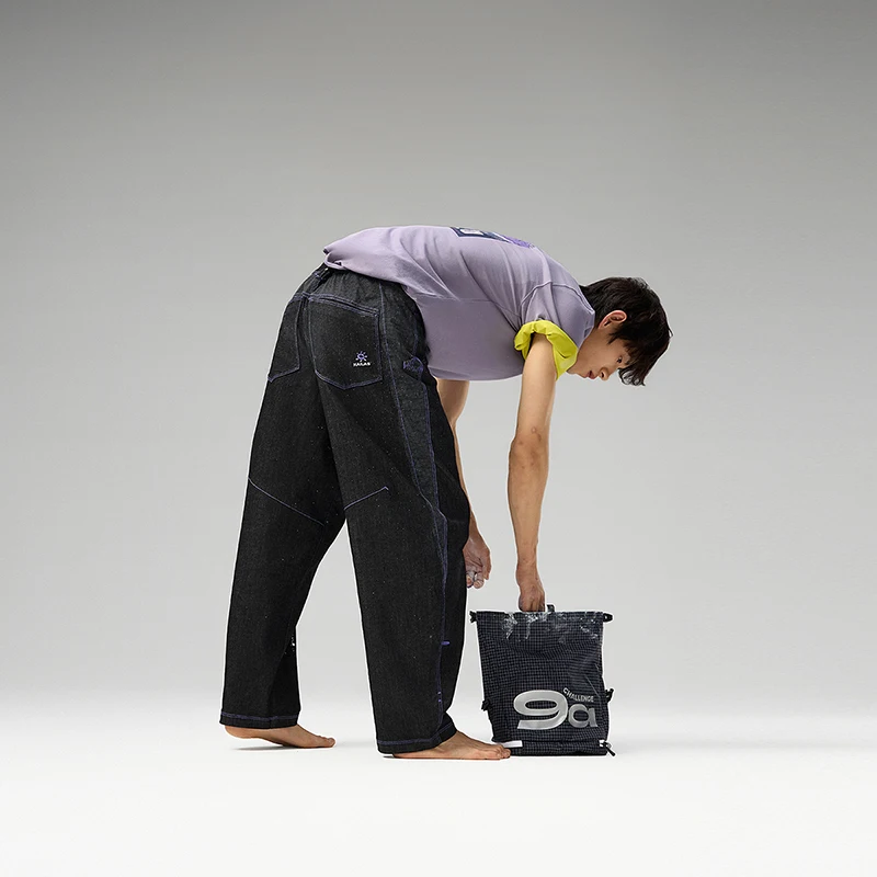 KAILAS New 9A V15 Men's Stretch Denim Pants Durable Tear-resistant And Cut For Bouldering KG2615324