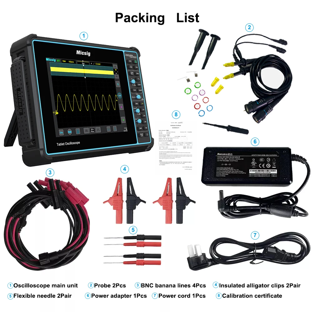 Micsig Automotive Tablet Oscilloscope 8\