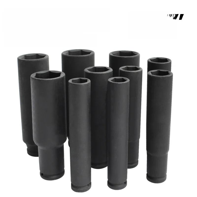 Drillforce – clé à chocs pour conducteur, 17-46mm 1/2 ", douille 120/160/200mm, adaptateur profond Long, réparation de pneus de voiture et camion, outils pneumatiques