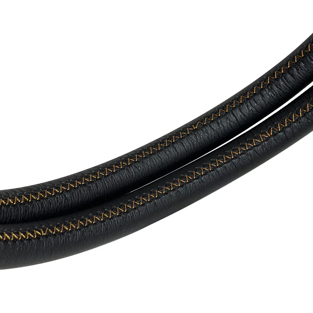 High Quality 1.5M Black White Wookah Leather Hookah Hose Shisha Pipe Narguile Water Pipes Shisha Accessories view 4