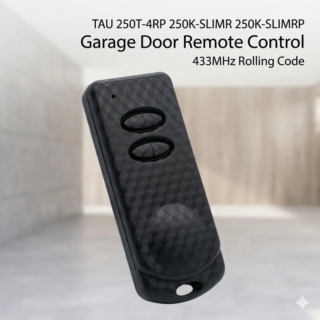 TAU 250T-4RP 250K-SLIMR 250K-SLIMRP Roller Door Gate Operator Opener 433MHz Rolling Code Transmitter