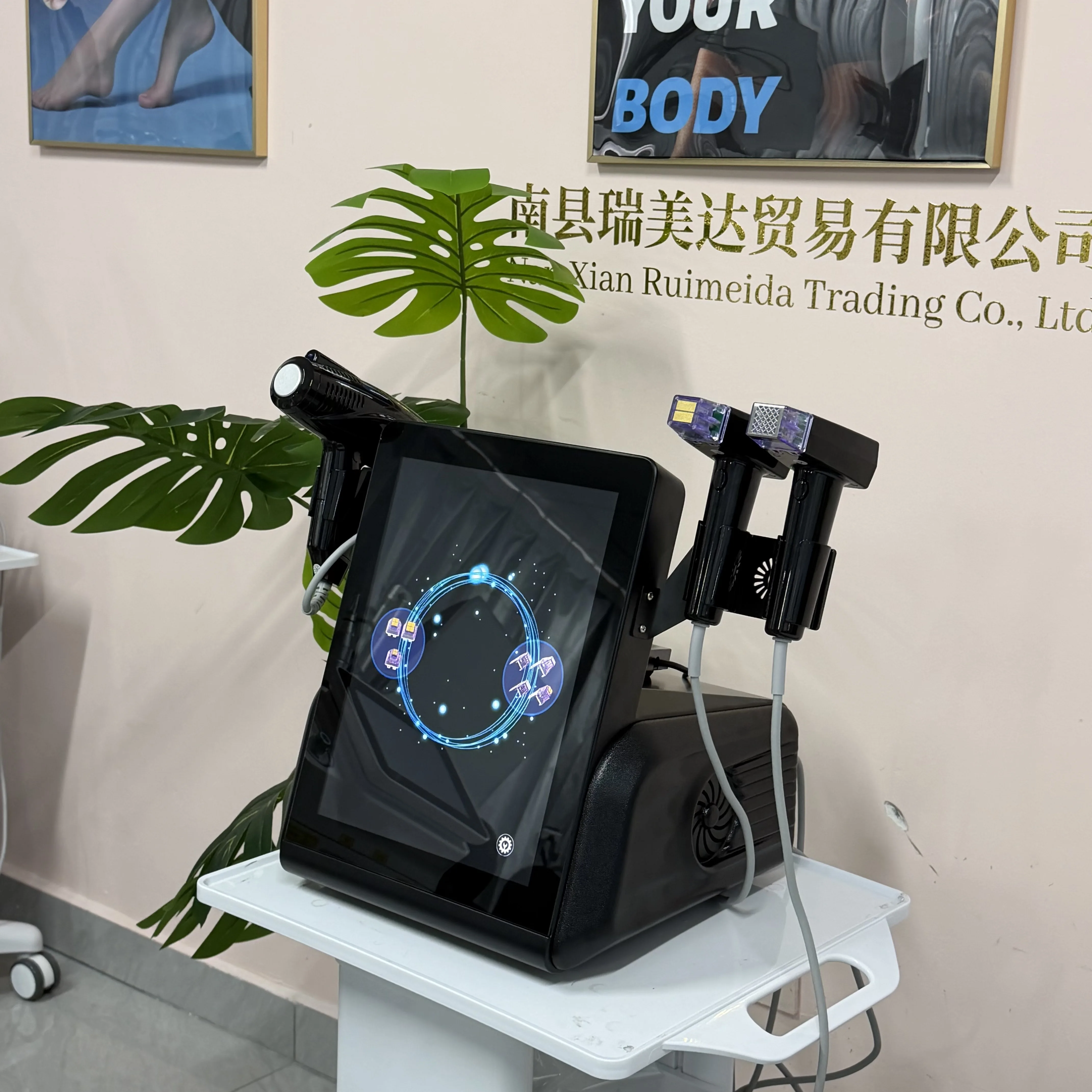 3 in 1 EMRF M8 Ice Hammer Machine - Professional Fractional RF Microneedling with Crystallite Depth 8, Skin Tightening & Wrinkle