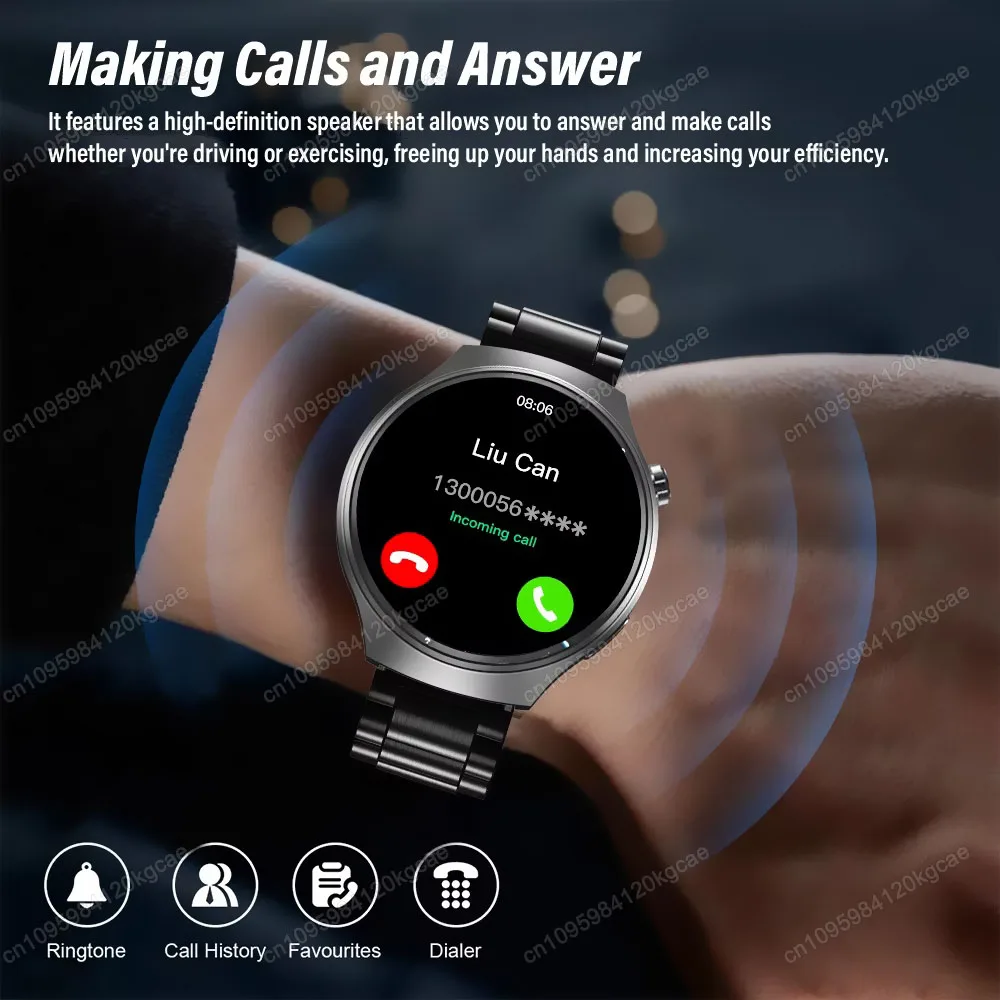 2026 New Men's Smart Watch HD Display Heart Rate Health Tracking Rings Bluetooth Calling Voice Assistant Sports Smartwatch Ht30