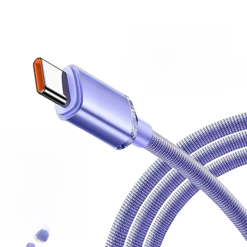 Kabel USB typu C o mocy 120 W typu C do szybkiego ładowania typu C Kabel USB typu C do szybkiego ładowania telefonu Samsung Xiaomi Huawei Realme — zdjęcie 2