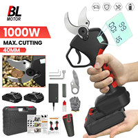 40MM Brushless Electric Pruner Shear Cordless Rechargeable Fruit Tree Bonsai Pruning Branches Tool For Makita 18V Battery