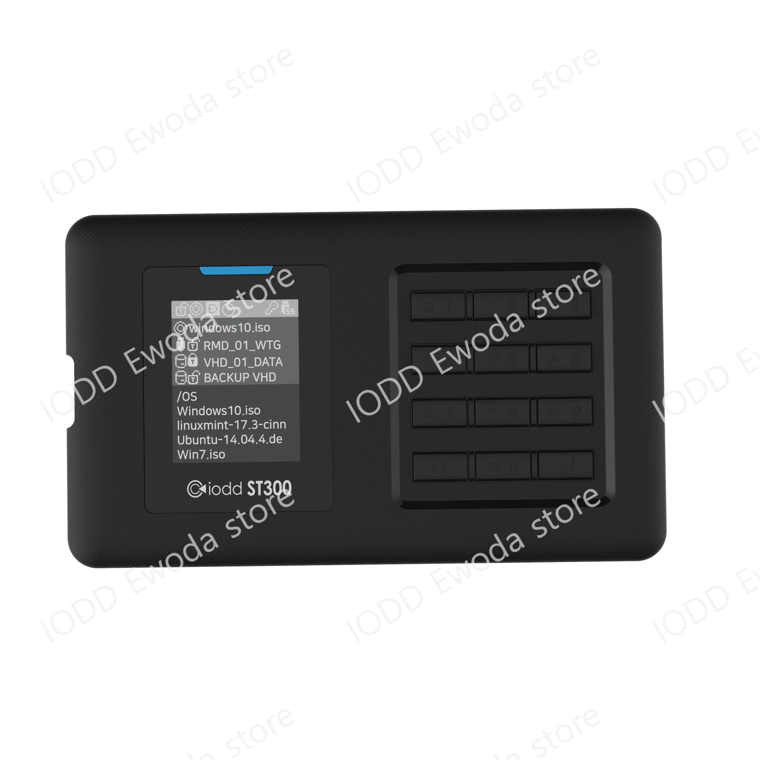 IODD ST300 2.5 inch(7mm) Enclosure / USB-C / Bootable Virtual ODD&HDD / Write Protect / 2531