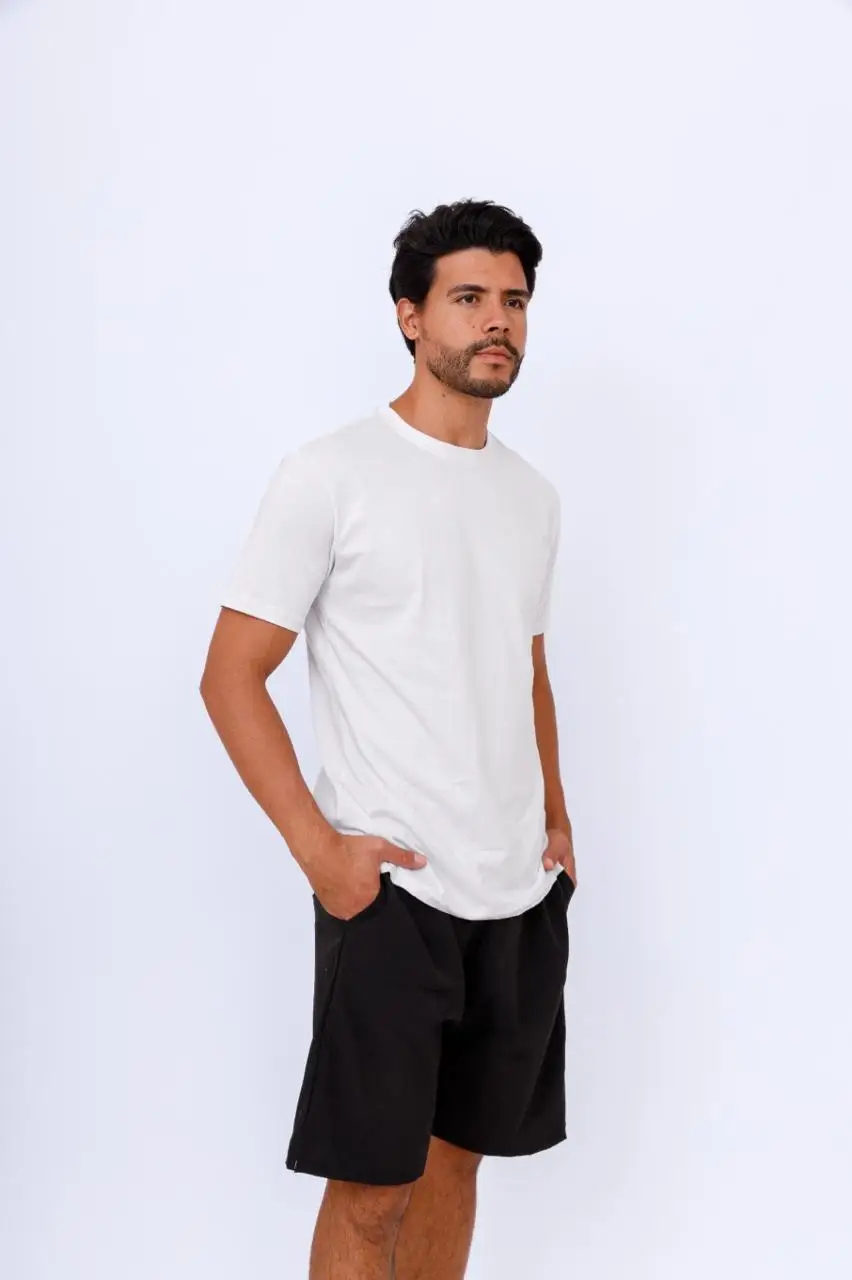 Kit Com 3 Bermudas Esportivas Tactel Masculina - Colorido