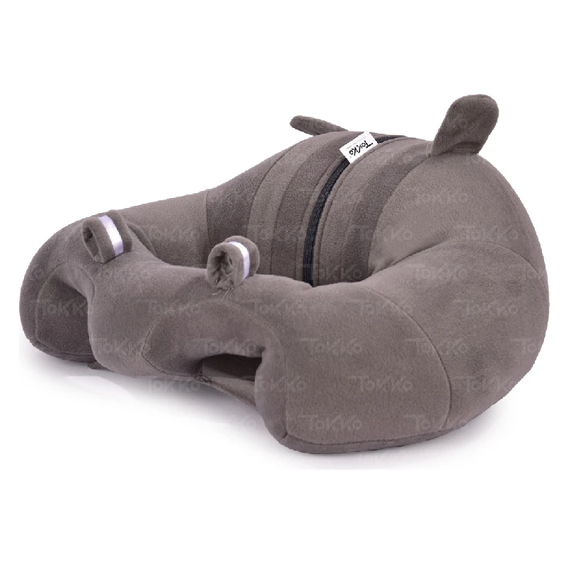 TOKKO-Grand siège inclinable pour bébé, avec coussin de soutien assis, couleur grise