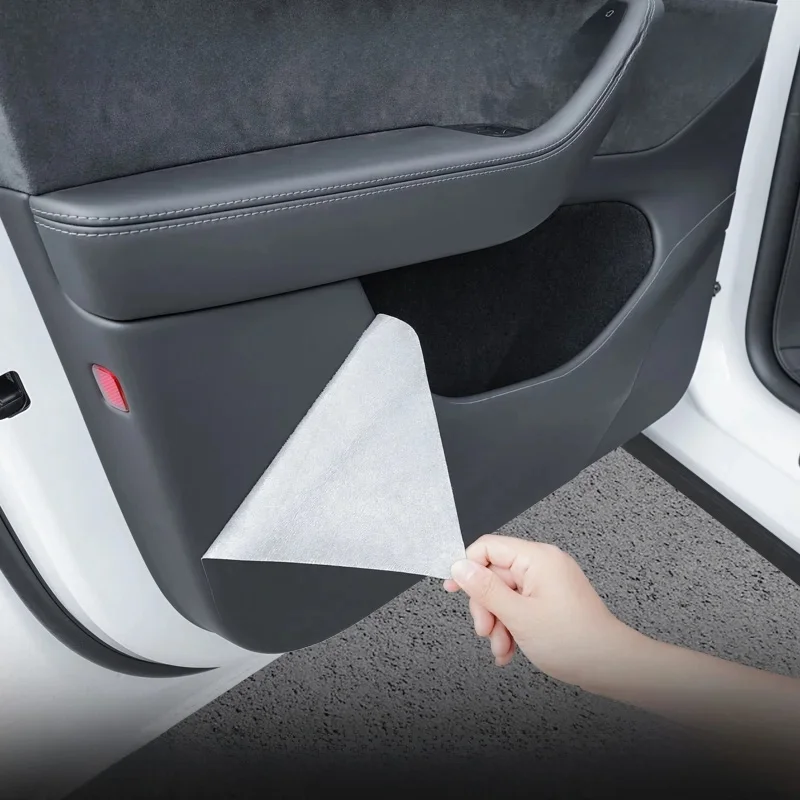 Patin de protection pour panneau de porte avant et arrière, pour TESLA Model Y Juniper, modèle 3 Highland, anti-paysage, ensemble de 4 pièces