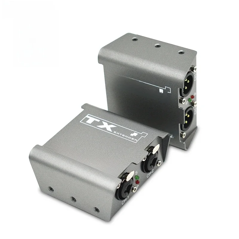 Przedłużacz audio XLR 1/2 CH przez światłowód SC do 20 km, dwukierunkowy transmiter-odbiornik audio XLR z balansowanym sygnałem. — zdjęcie produktu 7