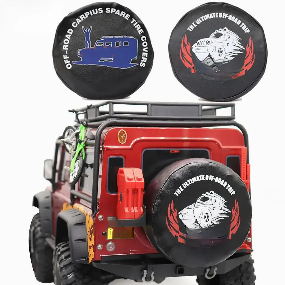 1/10 Rc Crawler Auto Für Traxxas Trx-4 Trx6 Axial Scx10 90046 D90 Rr10 Rc4wd 90-120mm Reifen Racing 1,9 2,2 Zoll Reserverad Abdeckung