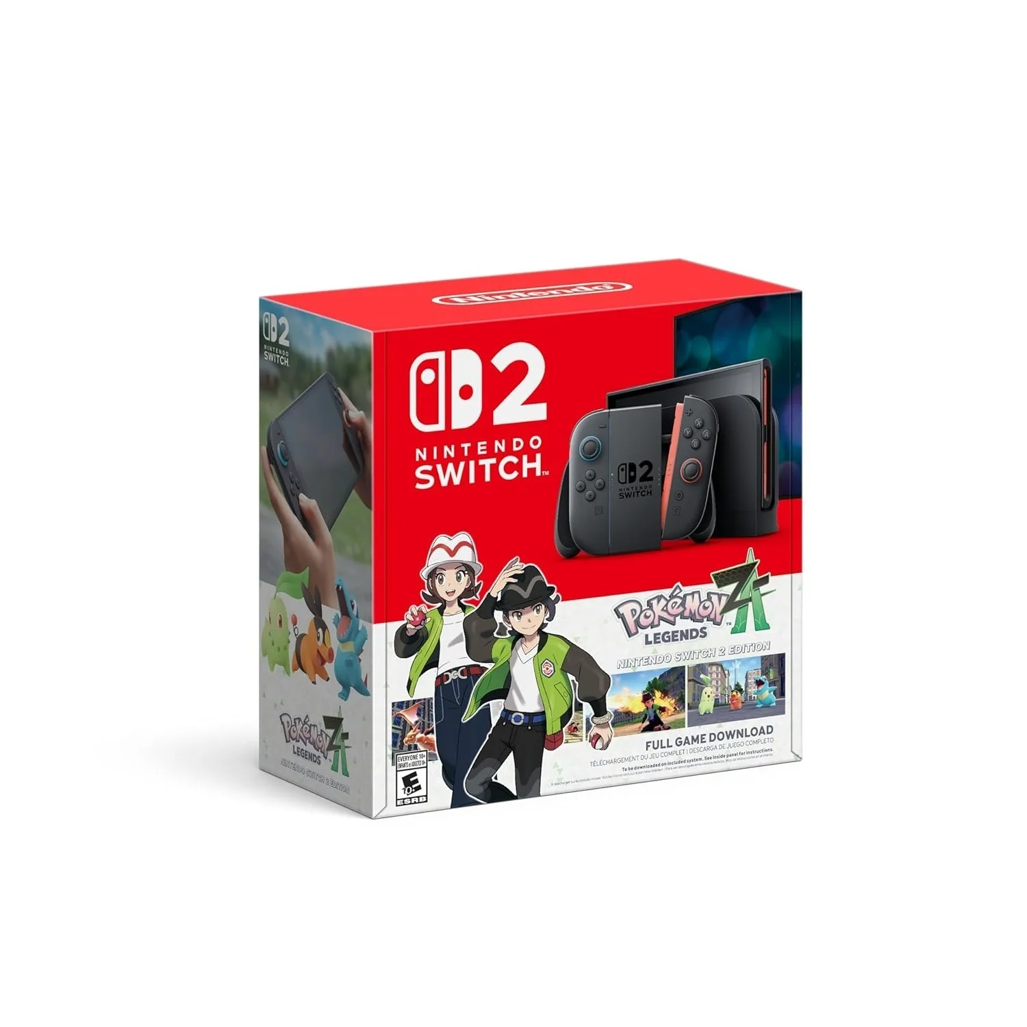Nintendo Switch 2 Console Bundle - Includes Pokémon Legends: Z-A Game (US Version）