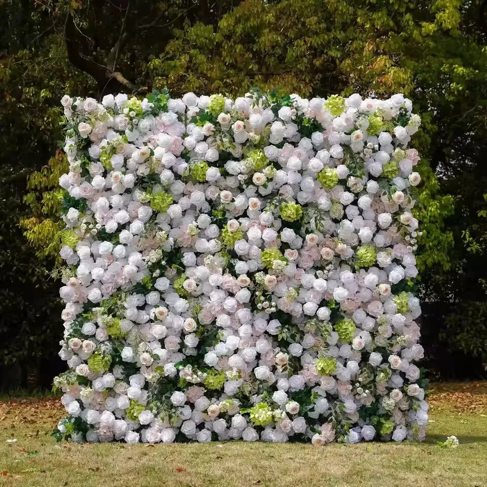 

5D three-dimensional rose wall Internet celebrity live broadcast room same wedding background wall studio photography artifact