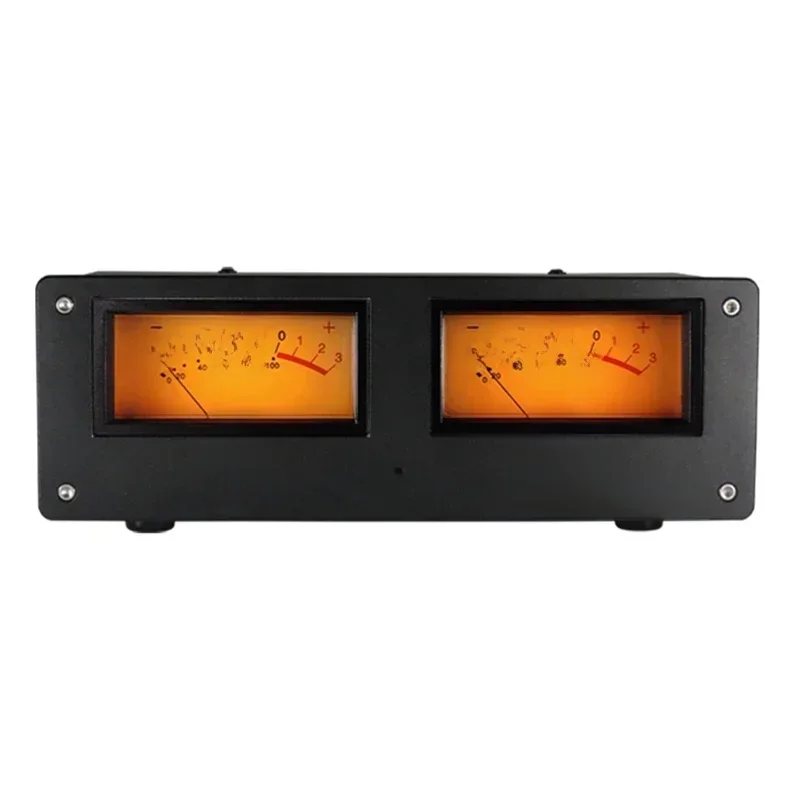 Spectromètre de musique carré pour touristes, VU-mètre, panneau d'infraction, rétroéclairage chaud LED, mode touristes, oscillation, amplitude réglable